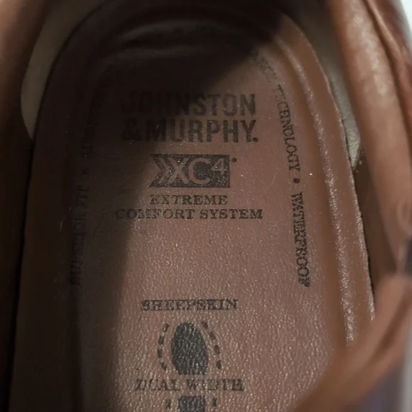 EUC Johnston & Murphy XC4 Men's Slip-on Leather Comfort Dress Shoe - Picture 6 of 8